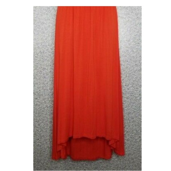 RXB Sleeveless Blouson Jersey T-Shirt Dress - Orange - Women's S - Picture 3 of 8